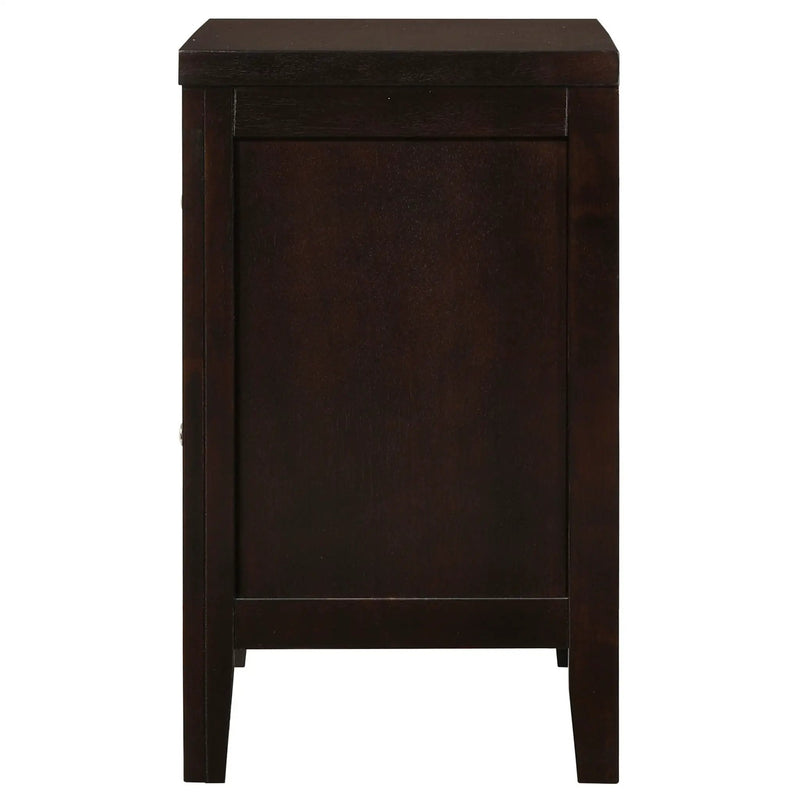 Carlton 2-drawer Nightstand Cappuccino by Unique Piece Furniture