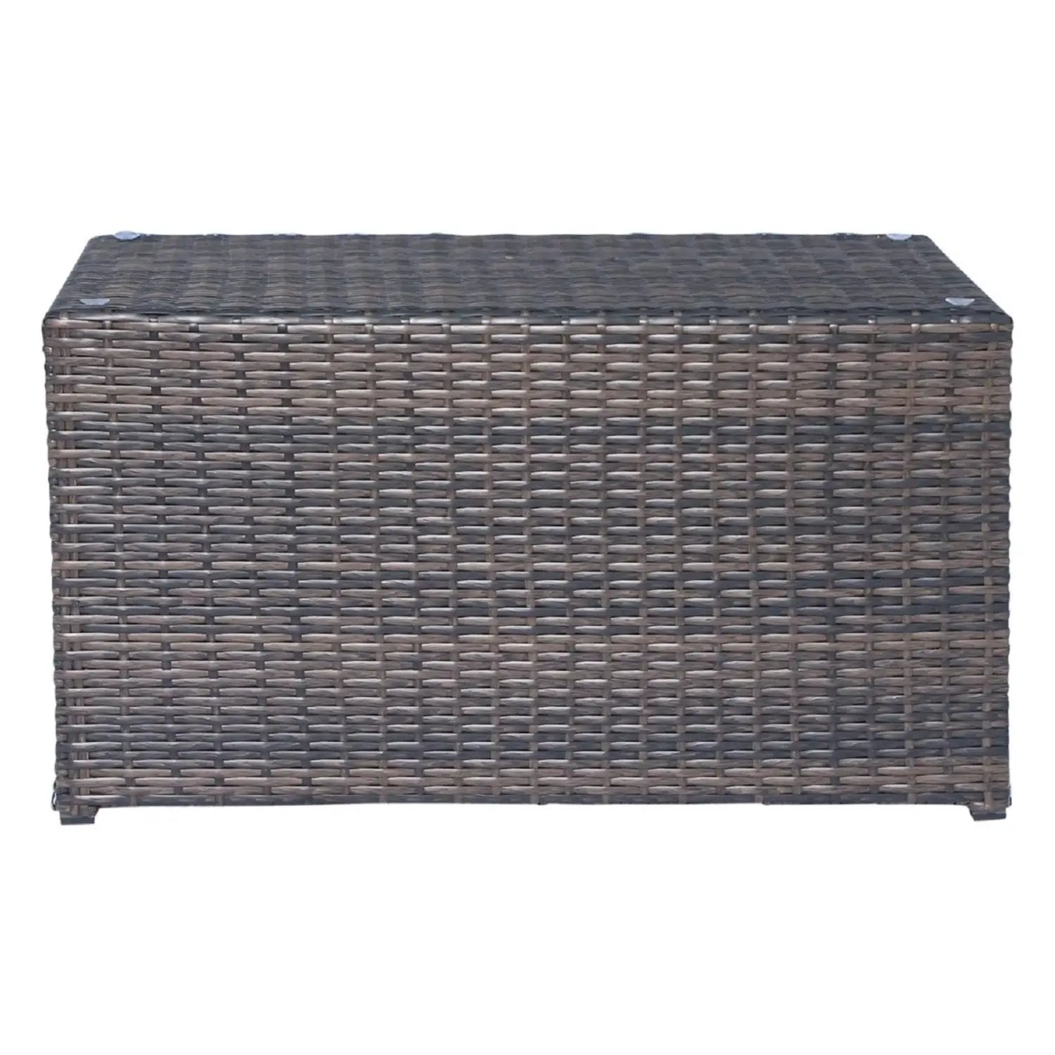 Comfortable Modern Patio Rattan Sectional Set With Cushions by Unique Piece Furniture