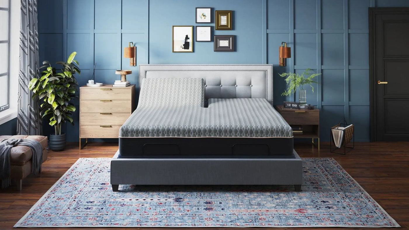 Bt3000 - Flex Head Adjustable Bed Base With Head And Foot Position Adjustment by HouseOfZazla