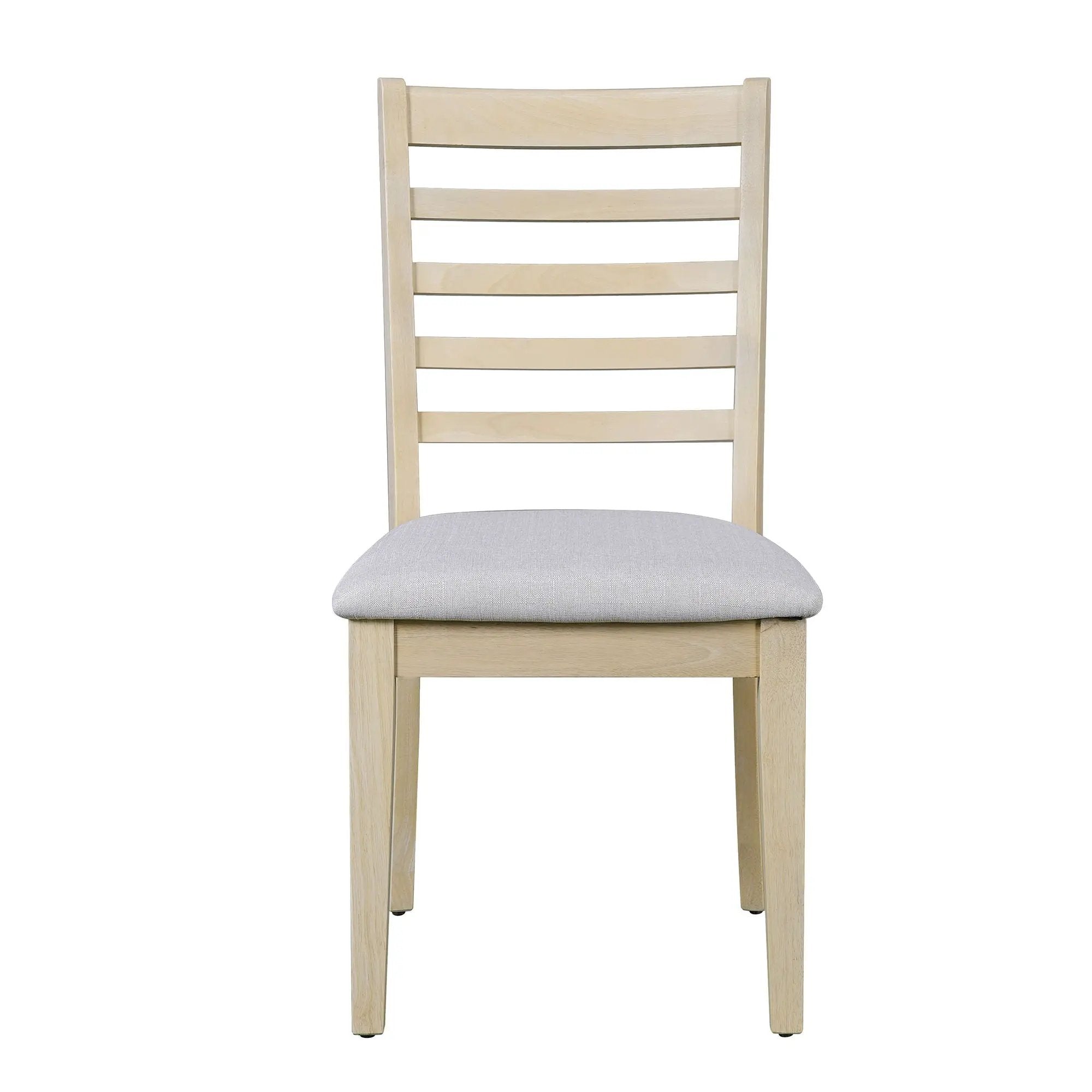 Upholstered Armless Chairs With High Ladder Back by HouseOfZazla