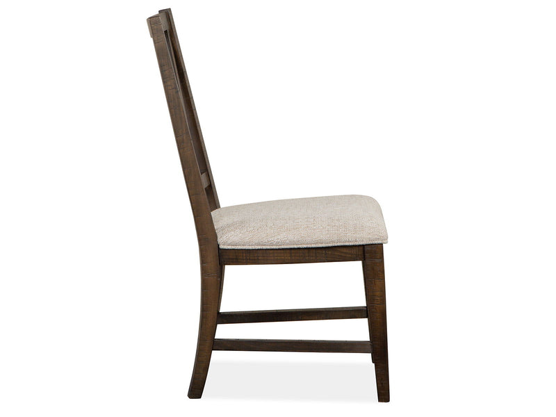 Westley Falls - Dining Side Chair With Upholstered Seat (Set of 2) - Graphite, photo 6 of 7