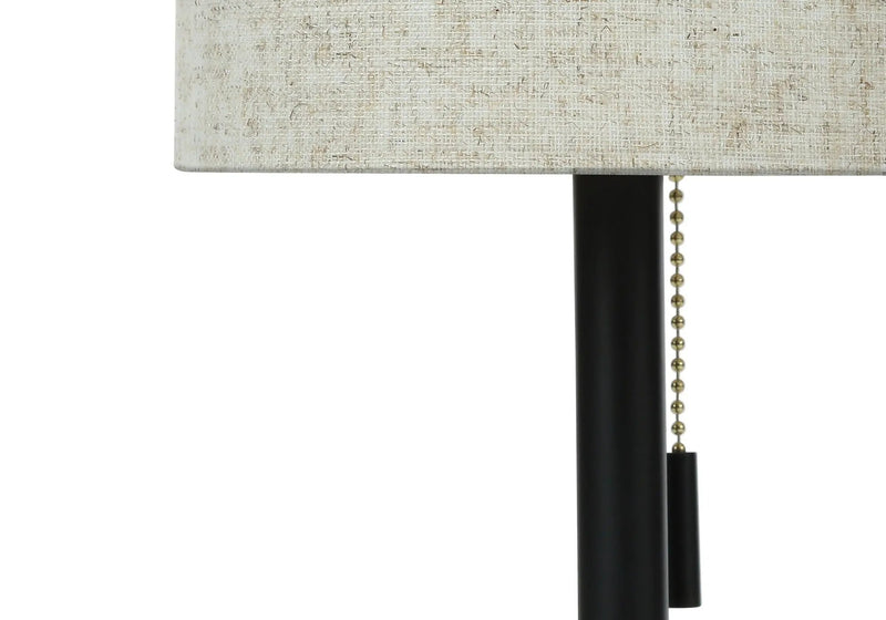 Lighting, Table Lamp, USB Port Included, Nickel, Contemporary (Set of 2) by HouseOfZazla