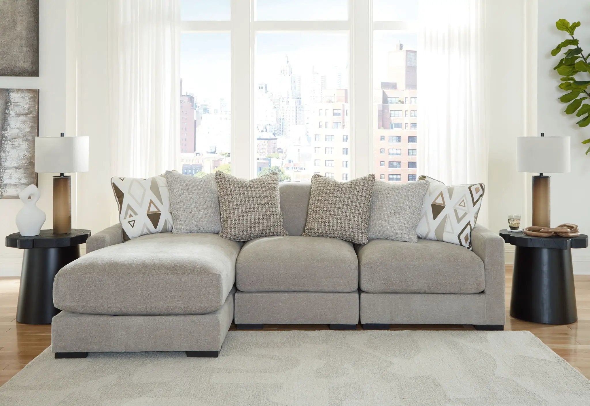 Aslan Court - Sectional by Unique Piece Furniture