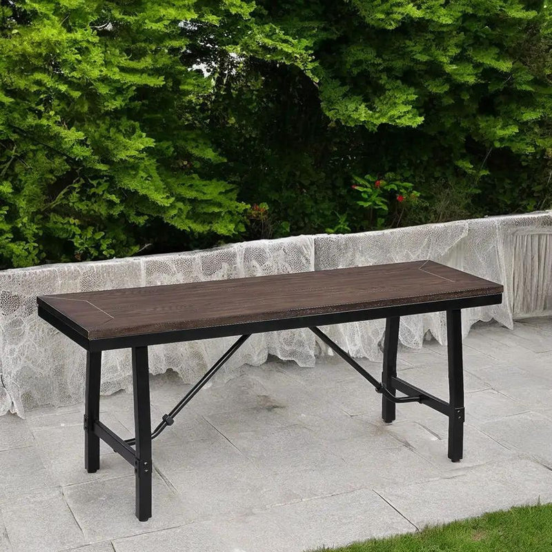 Mariatu - Bench - Oak & Black by Unique Piece Furniture