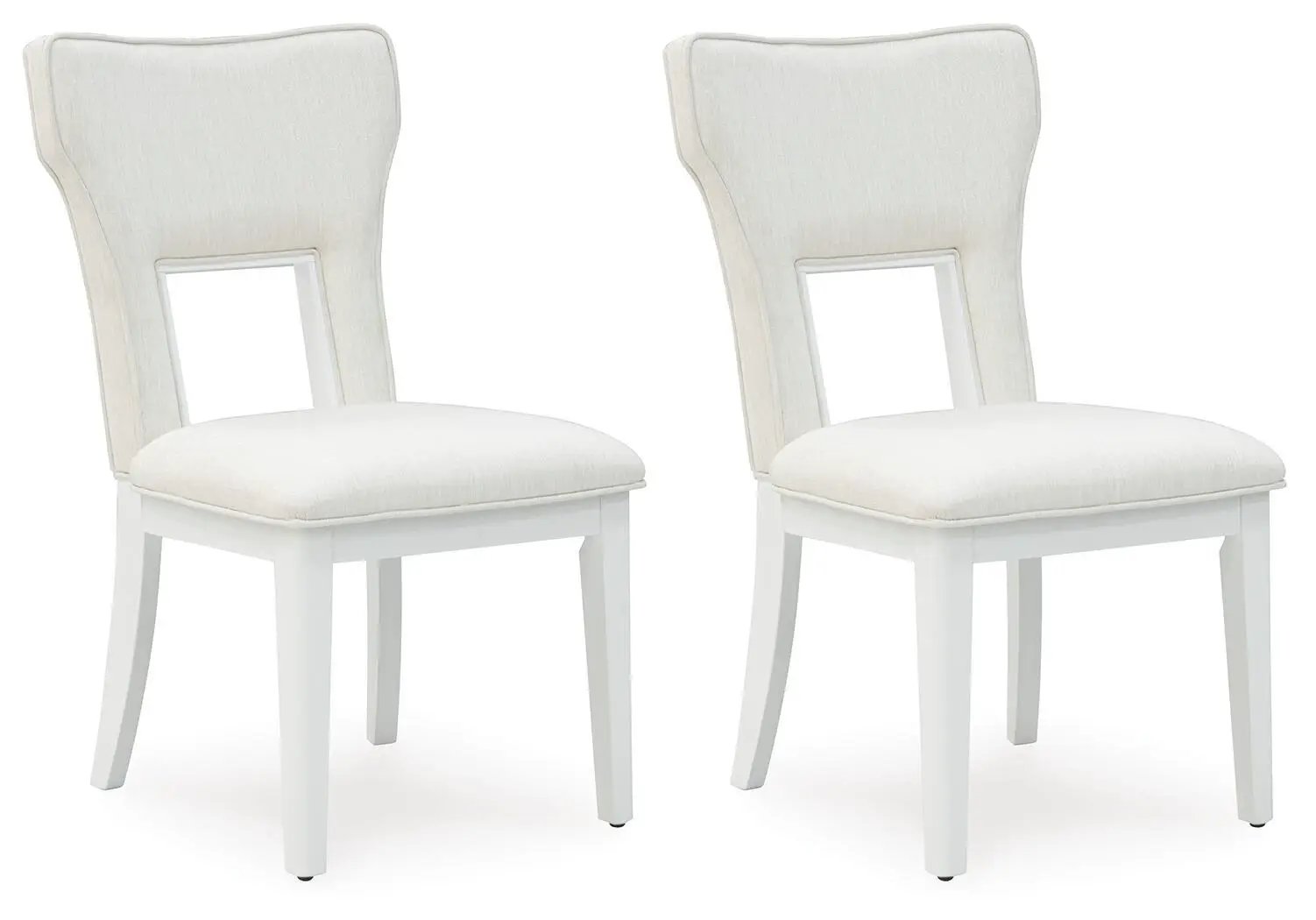 Chalanna - Dining Upholstered Side Chair (Set of 2) - White by Unique Piece Furniture