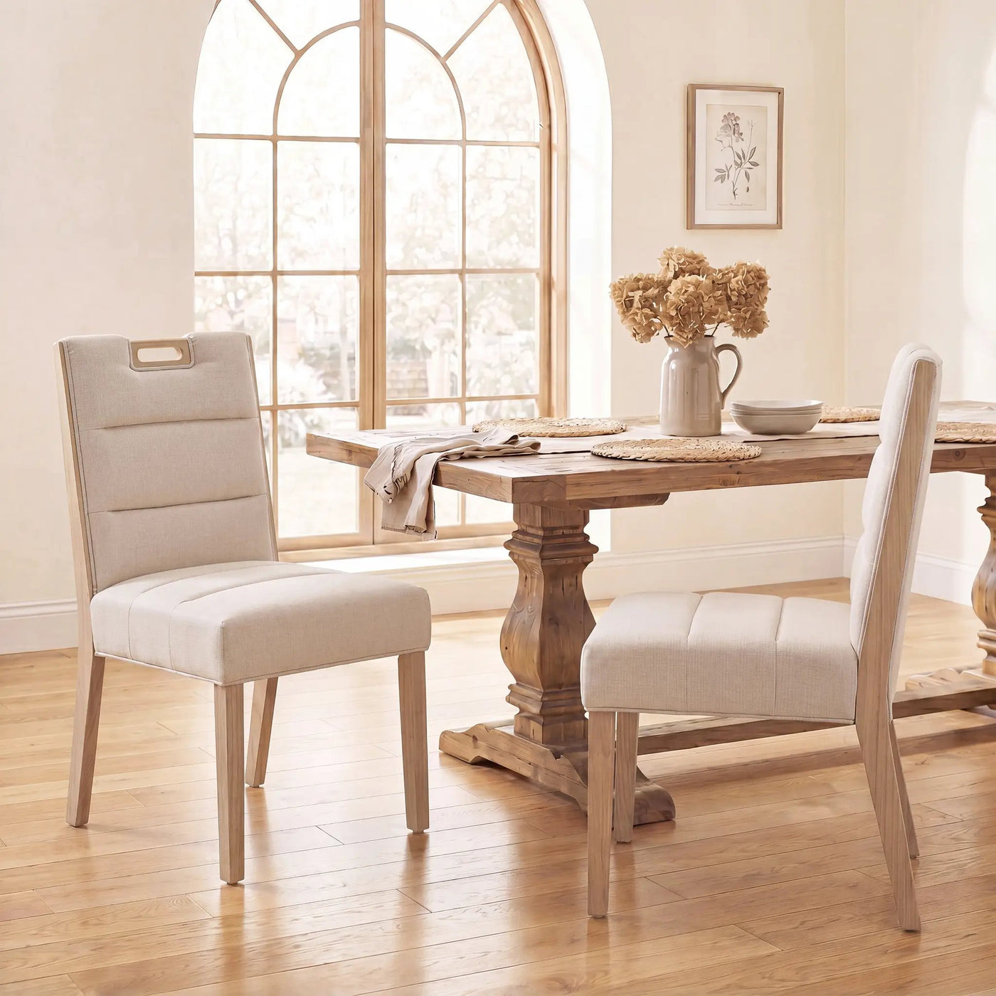 Upholstered Armless Dining Chairs by HouseOfZazla