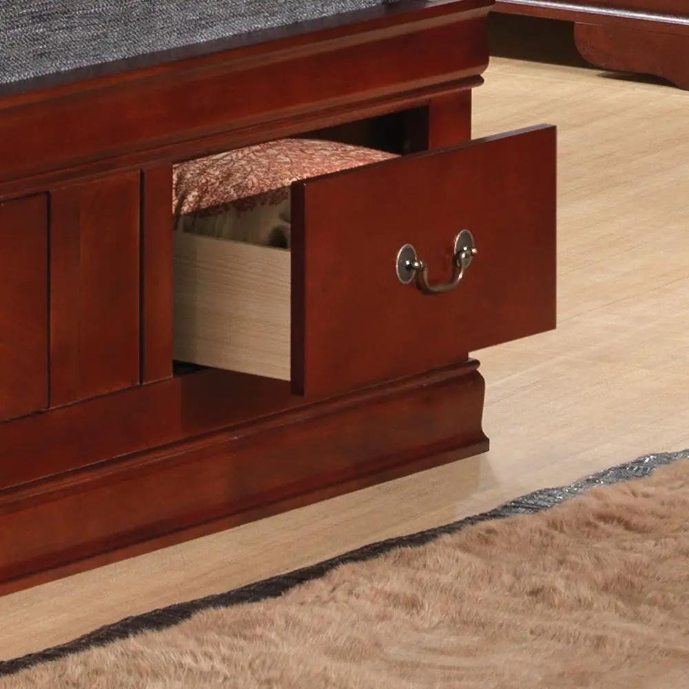 Traditional Style Bookcase Storage Bed by HouseOfZazla