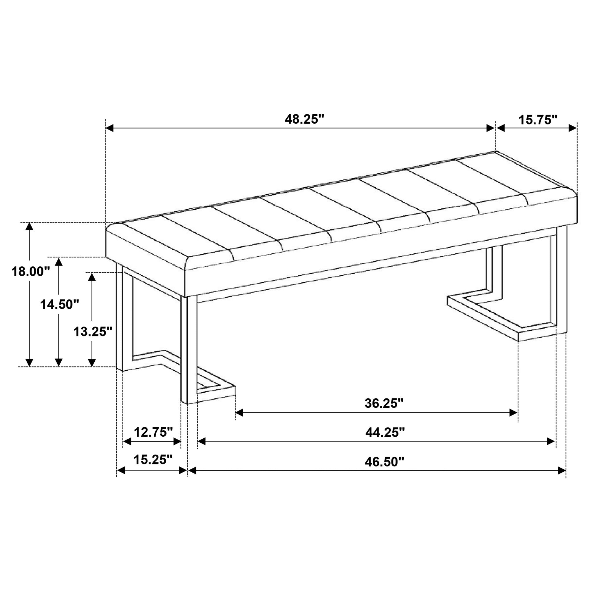 Mira - Accent Bench by HouseOfZazla