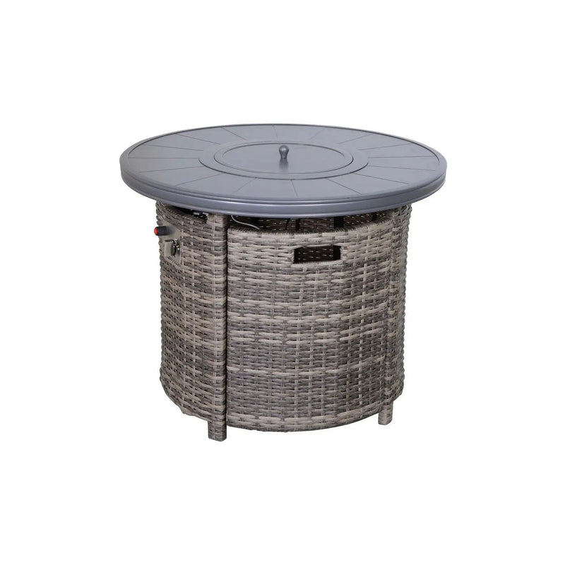 Outdoor Fire Pit Table With Lid by Unique Piece Furniture