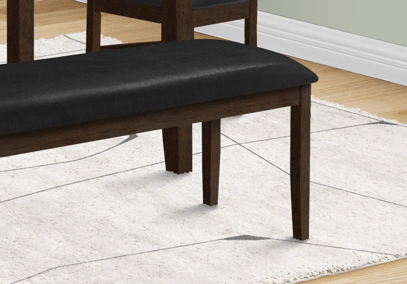 Rectangular Upholstered Hallway Bench - Transitional Design by HouseOfZazla