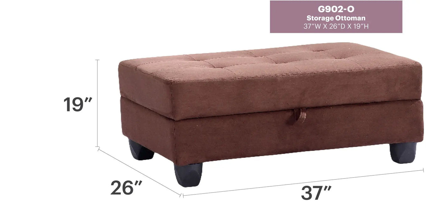 Stylish Storage Contemporary Ottoman by HouseOfZazla