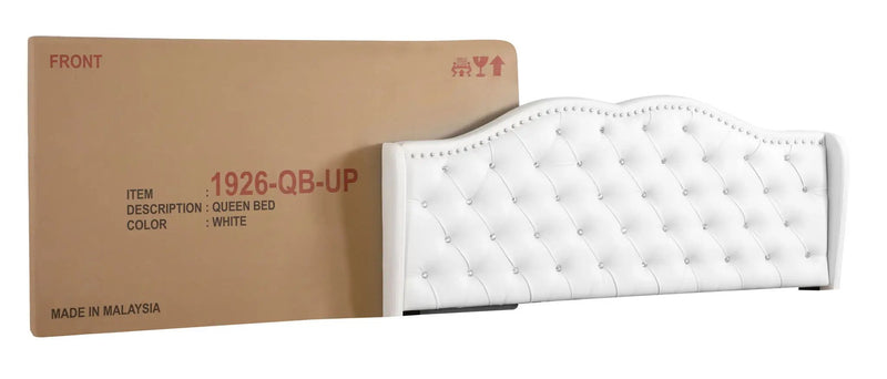 Upholstered Bed Transitional by HouseOfZazla