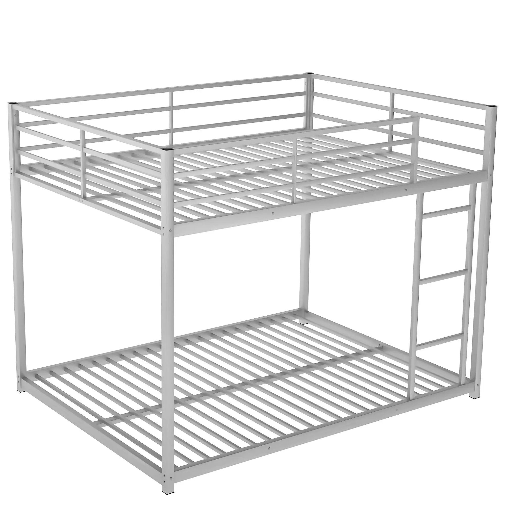 Metal Bunk Bed, Low Bunk Bed With Ladder by Unique Piece Furniture
