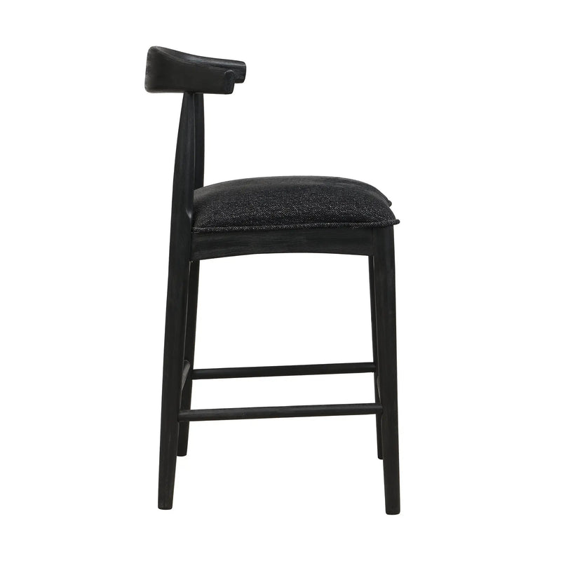 Counter Stool in Fabric Upholstery by HouseOfZazla