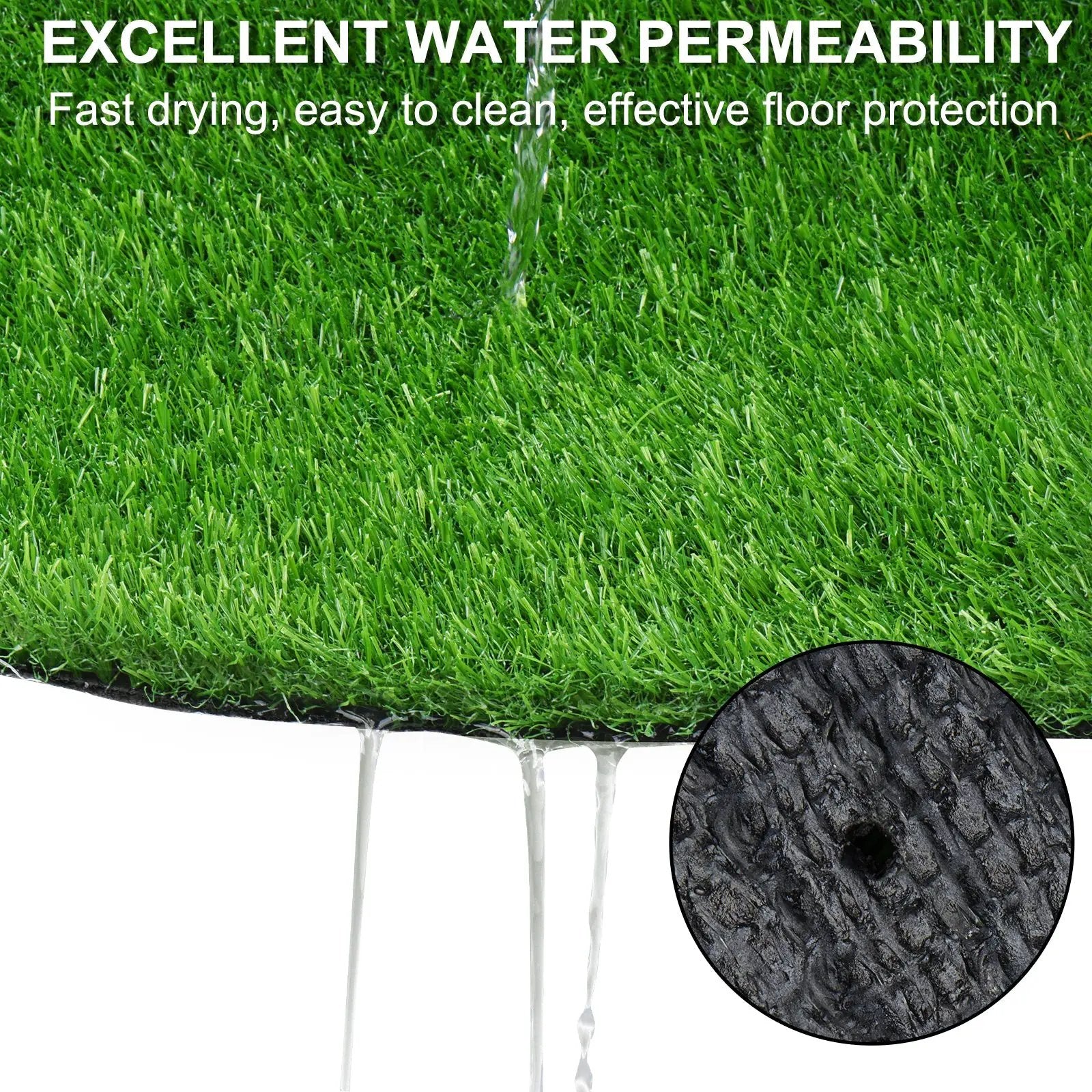 6FTX10FT Outdoor Artificial Grass Runner Rug by HouseOfZazla