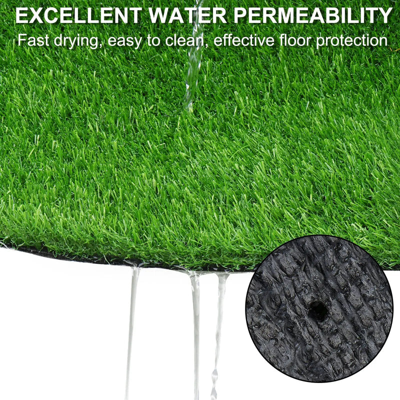 6FTX10FT Outdoor Artificial Grass Runner Rug by HouseOfZazla
