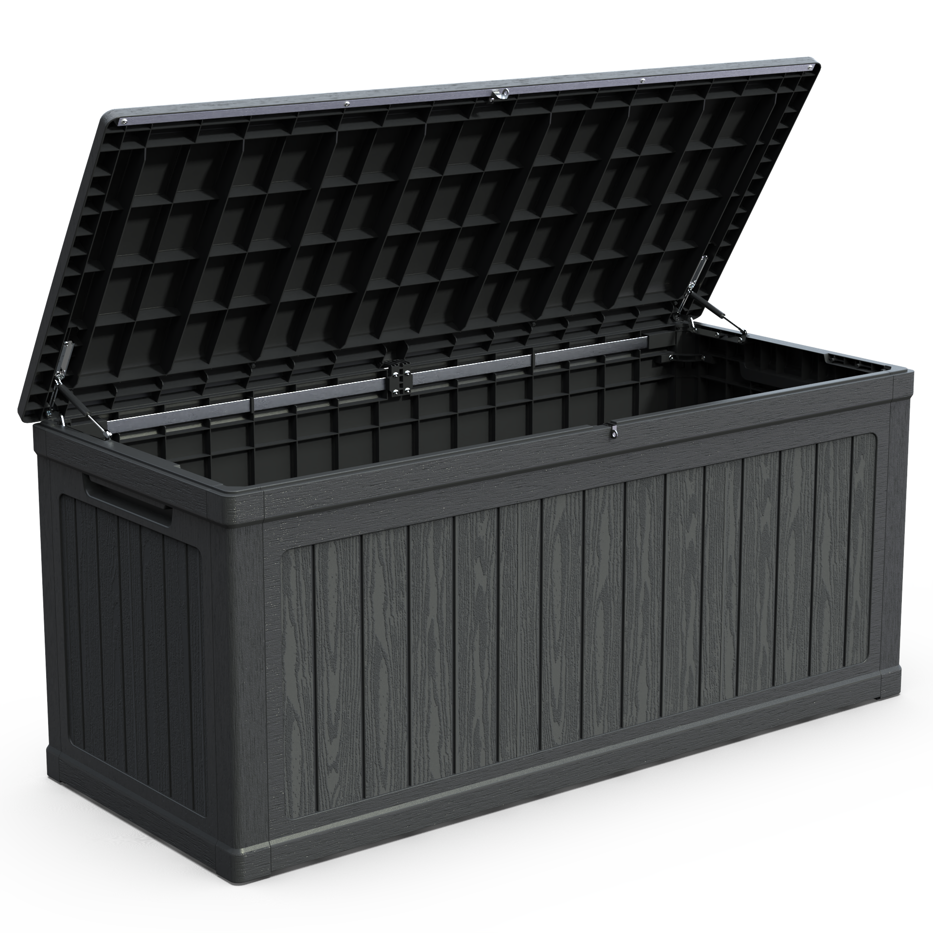 260 Gallon Large Outdoor Storage XXL Deck Box by HouseOfZazla