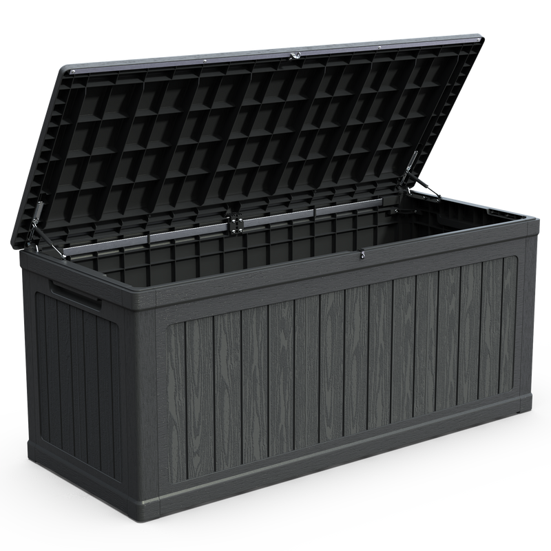 260 Gallon Large Outdoor Storage XXL Deck Box by HouseOfZazla