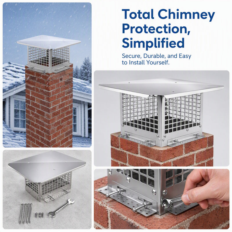 Stainless Steel Adjustable Chimney Cap, photo 8 of 10