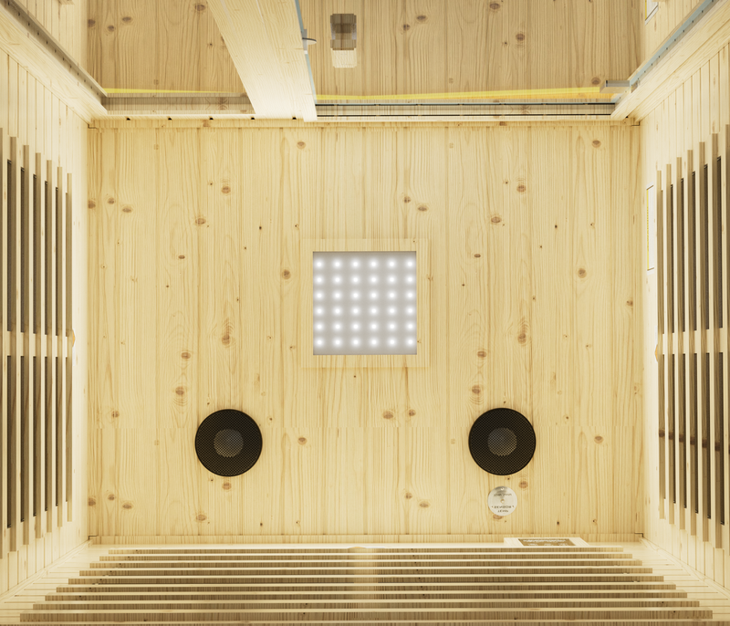 XY-902VY Far Infrared Sauna Room by HouseOfZazla