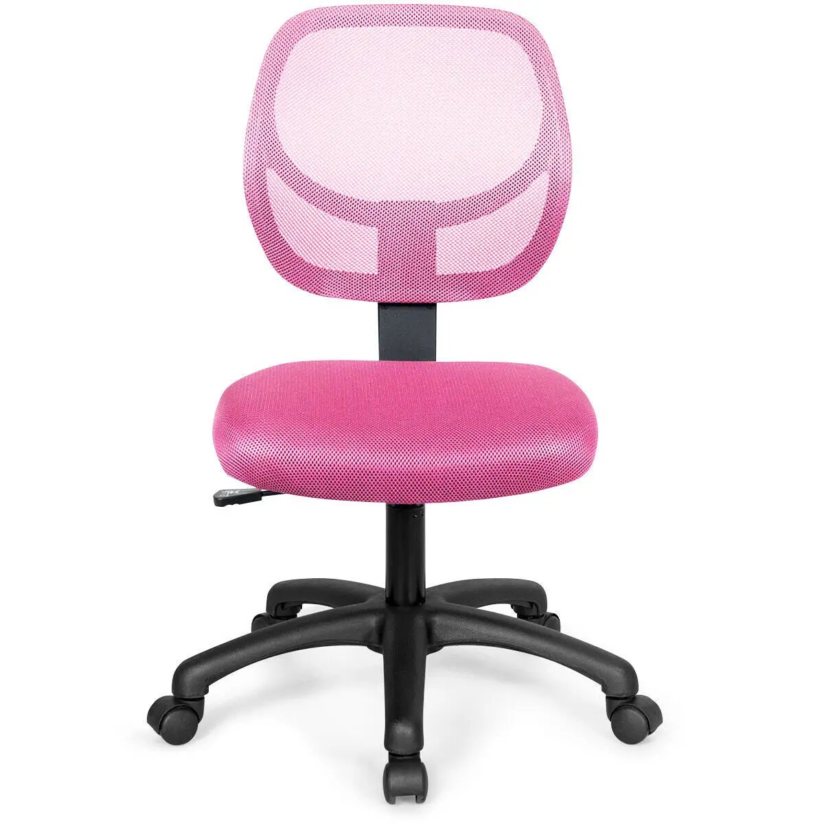 Low-back Computer Task Chair with Adjustable Height and Swivel Casters by DirectDeals