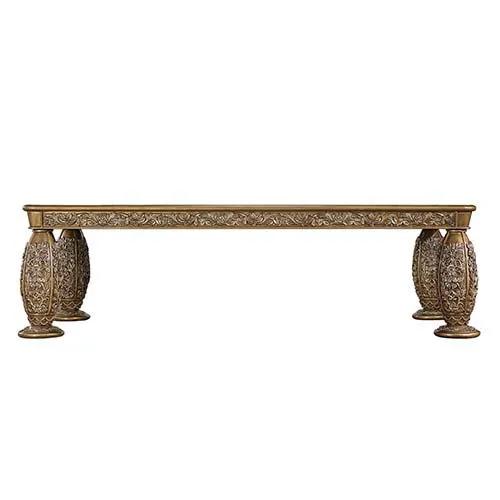 Constantine - Dining Table - Brown & Gold by Unique Piece Furniture