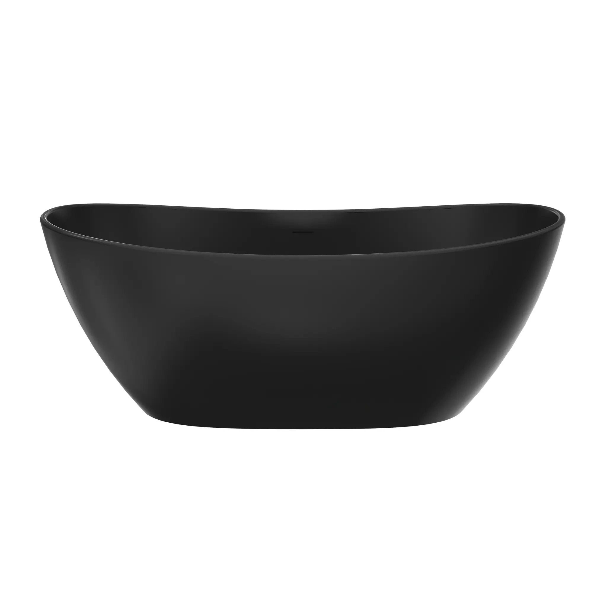 65 Inch Artificial Stone Solid Surface Freestanding Bathroom Bathtub by HouseOfZazla