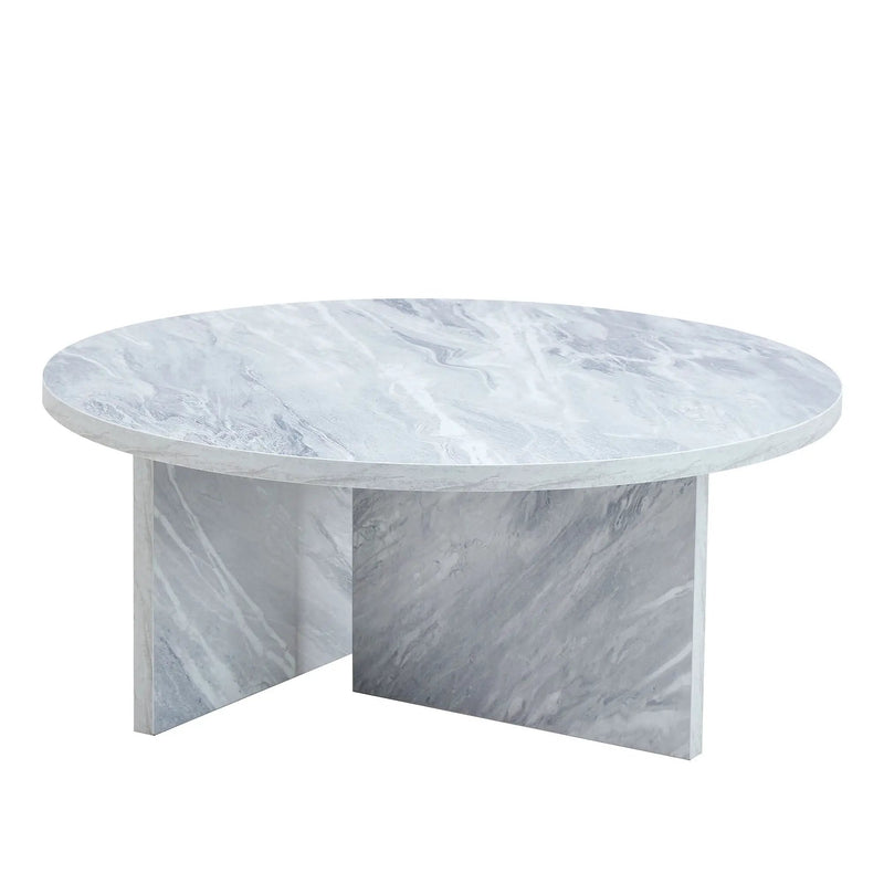 Versatile Round Coffee Table For Various Interior Styles by Unique Piece Furniture