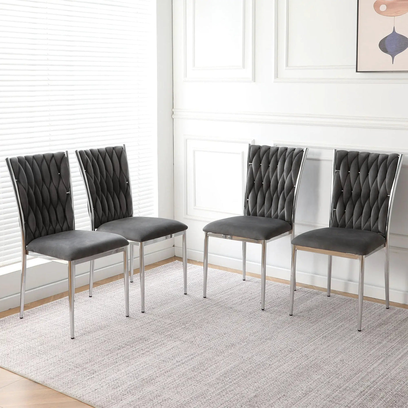 Modern Dining Chair Set For Dining Room by HouseOfZazla