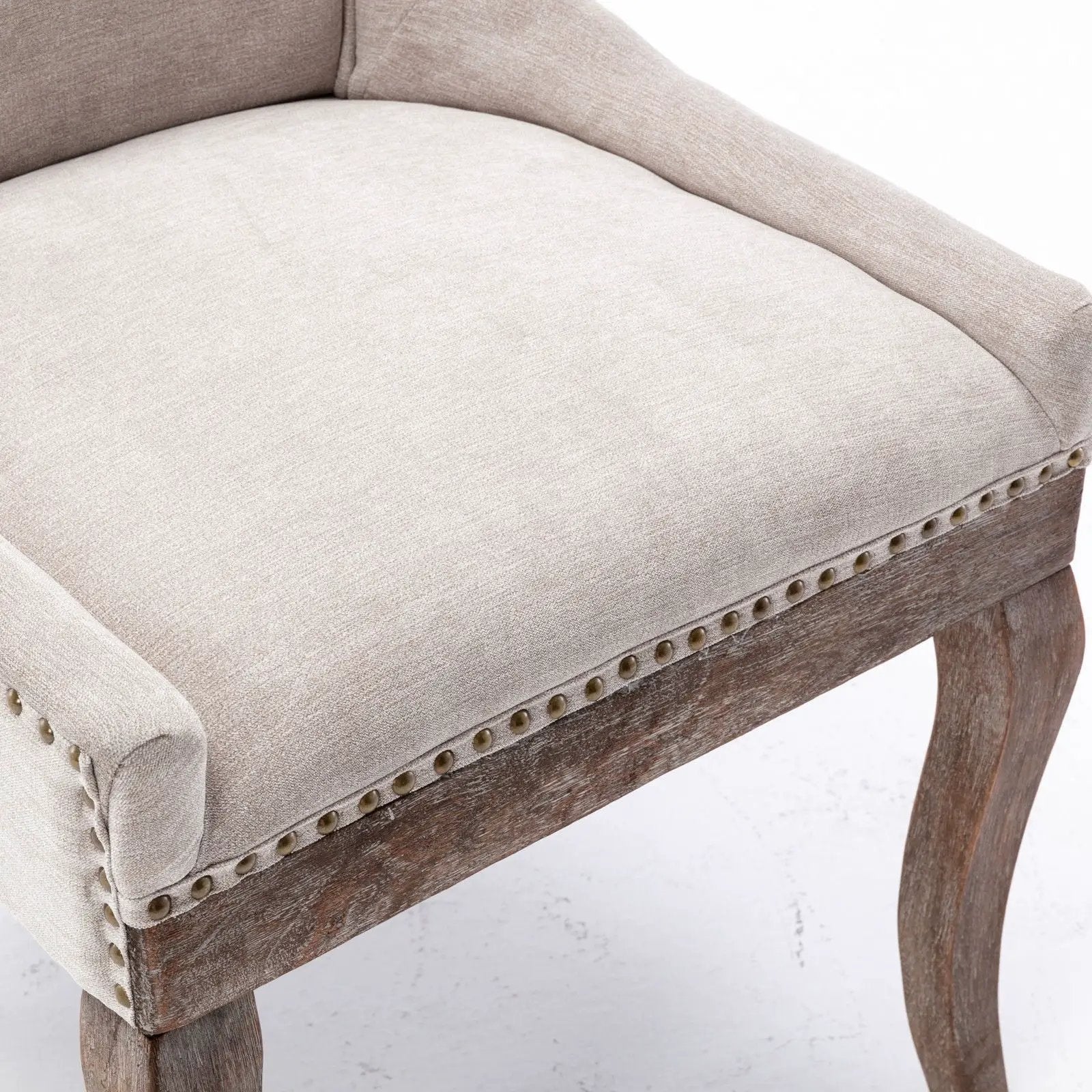 Ultra - Side Dining Chair, Nail Head (Set of 2) by HouseOfZazla
