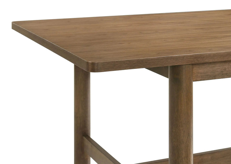 Crestmore 71-inch Rectangular Wood Dining Table Walnut by Unique Piece Furniture