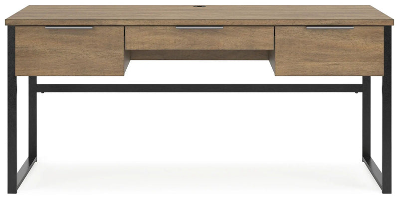 Montia - Home Office Desk, Desk Chair, Bookcase - Light Brown by Unique Piece Furniture