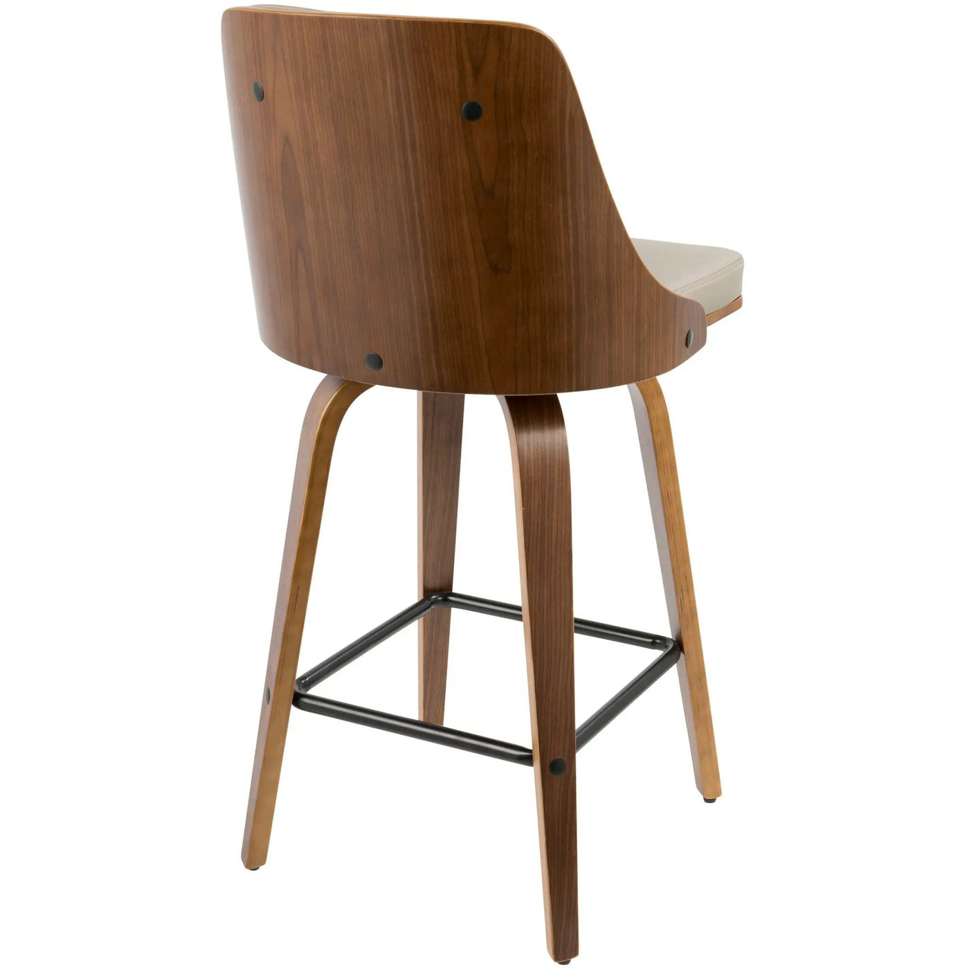 Gianna - Mid Century Modern Counter Stool (Set of 2) by HouseOfZazla
