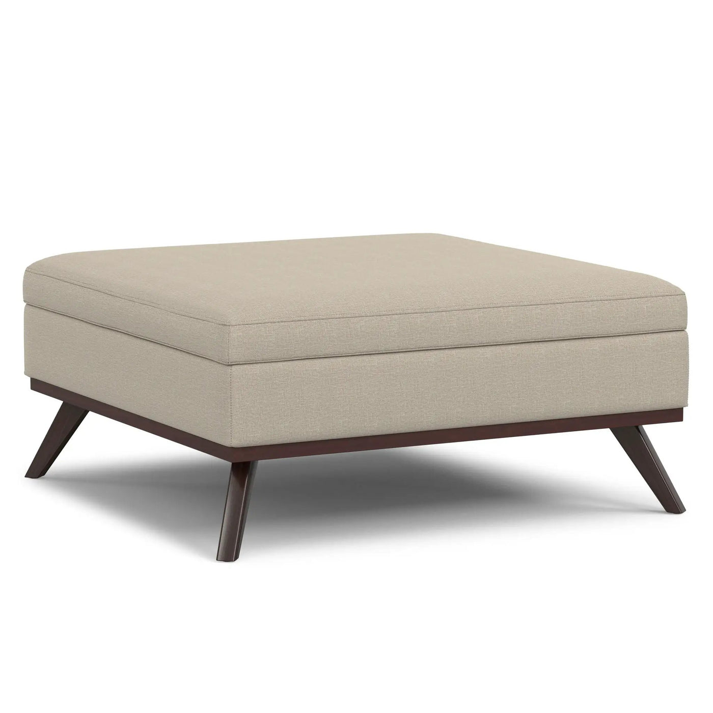 Owen - Multifunctional Square Coffee Table Storage Ottoman by HouseOfZazla