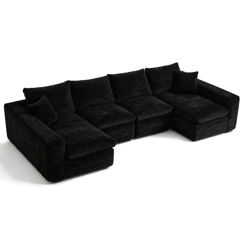 Modular Sectional Cloud Couch for Living Room by HouseOfZazla
