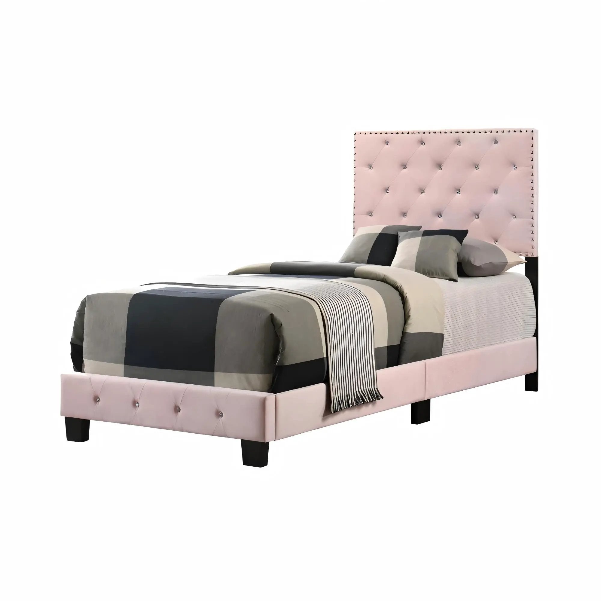 Luxurious Upholstered Bed by Unique Piece Furniture