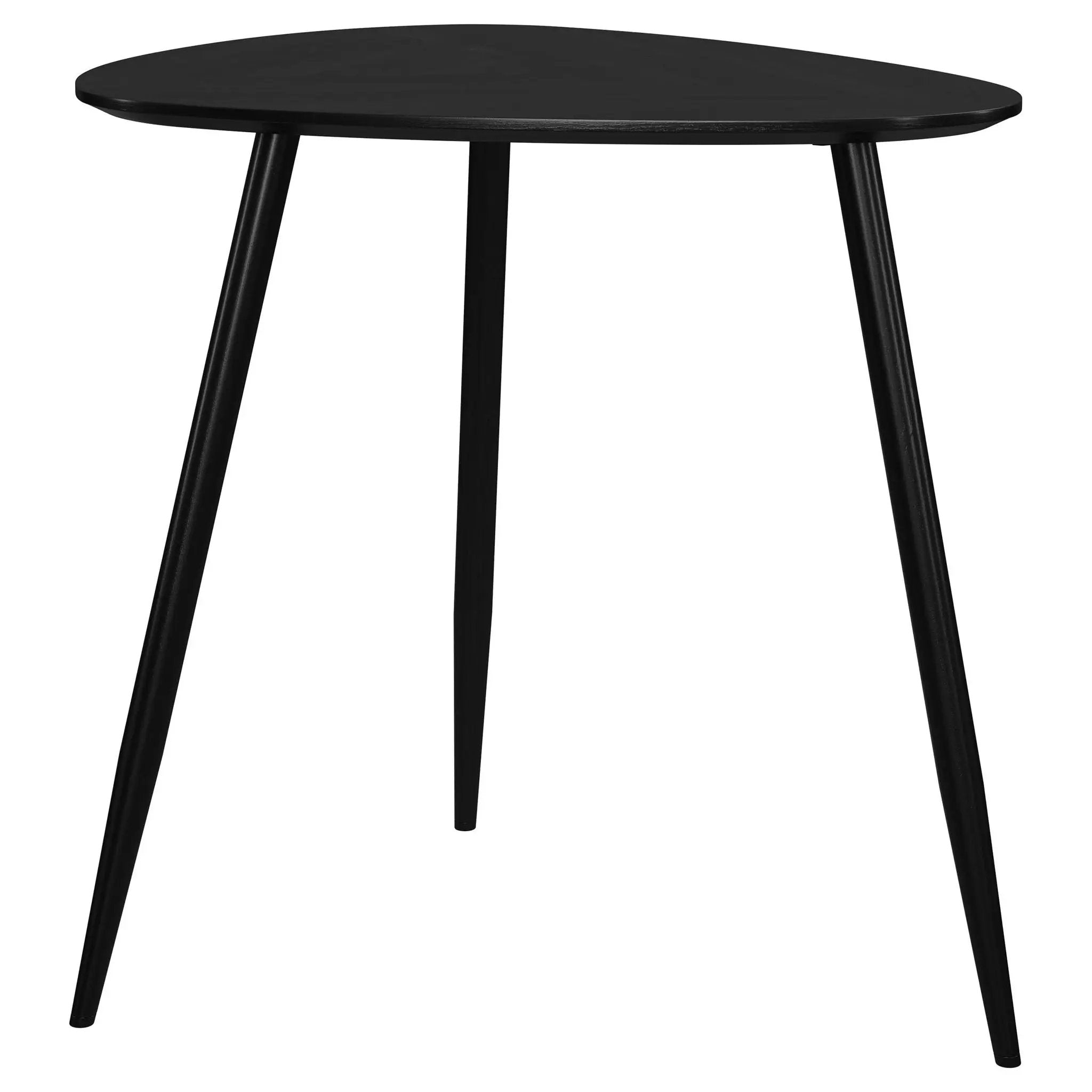 Odessa 3-piece Triangular Coffee and End Table Set Black by Unique Piece Furniture