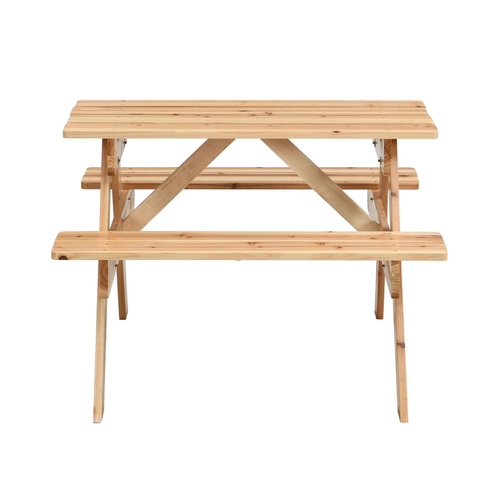 Durable Solid Wood Children's Dining Table And Chairs Set, Multi-Functional by HouseOfZazla