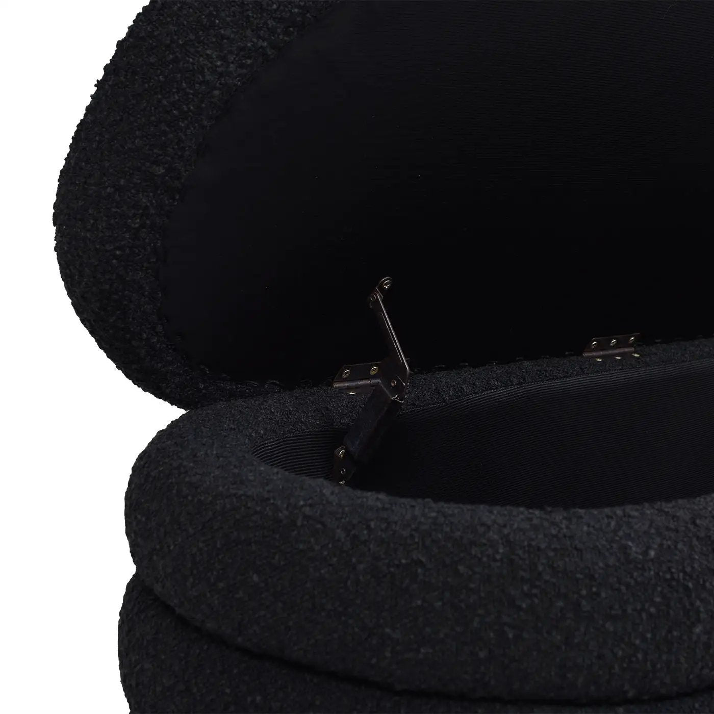 Fuji - Upholstered Oval Storage Bench by HouseOfZazla