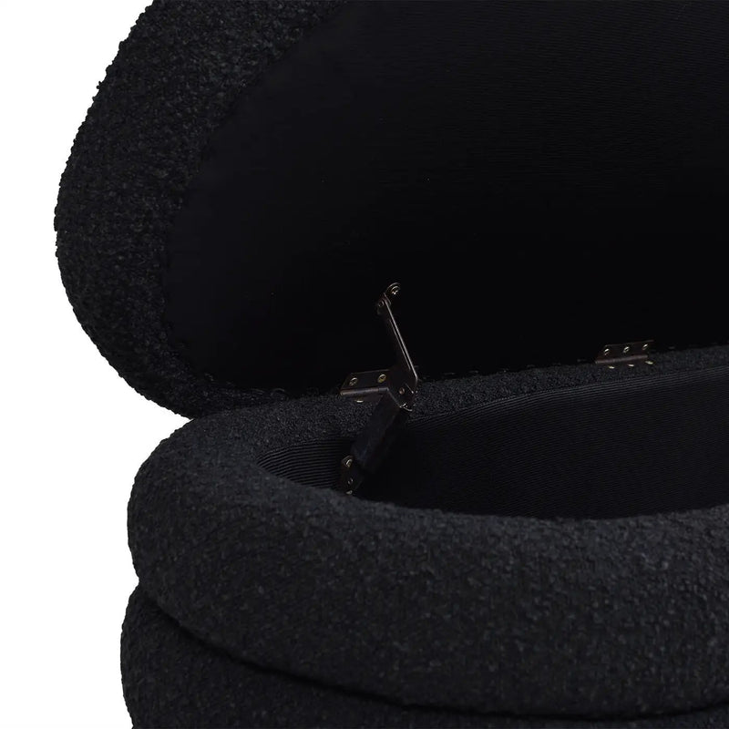 Fuji - Upholstered Oval Storage Bench by HouseOfZazla
