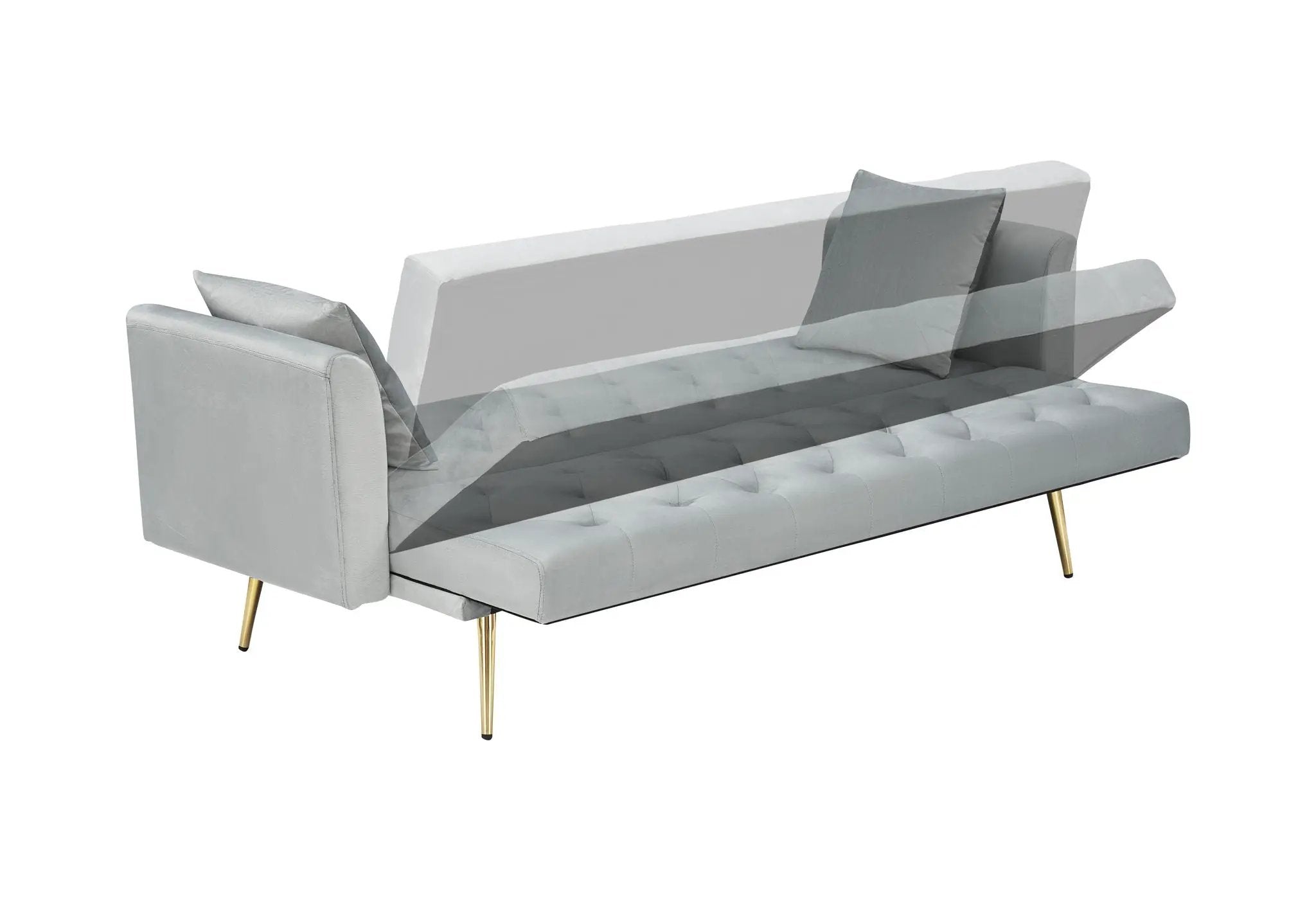 Convertible Double Folding Living Room Sofa Bed by Unique Piece Furniture