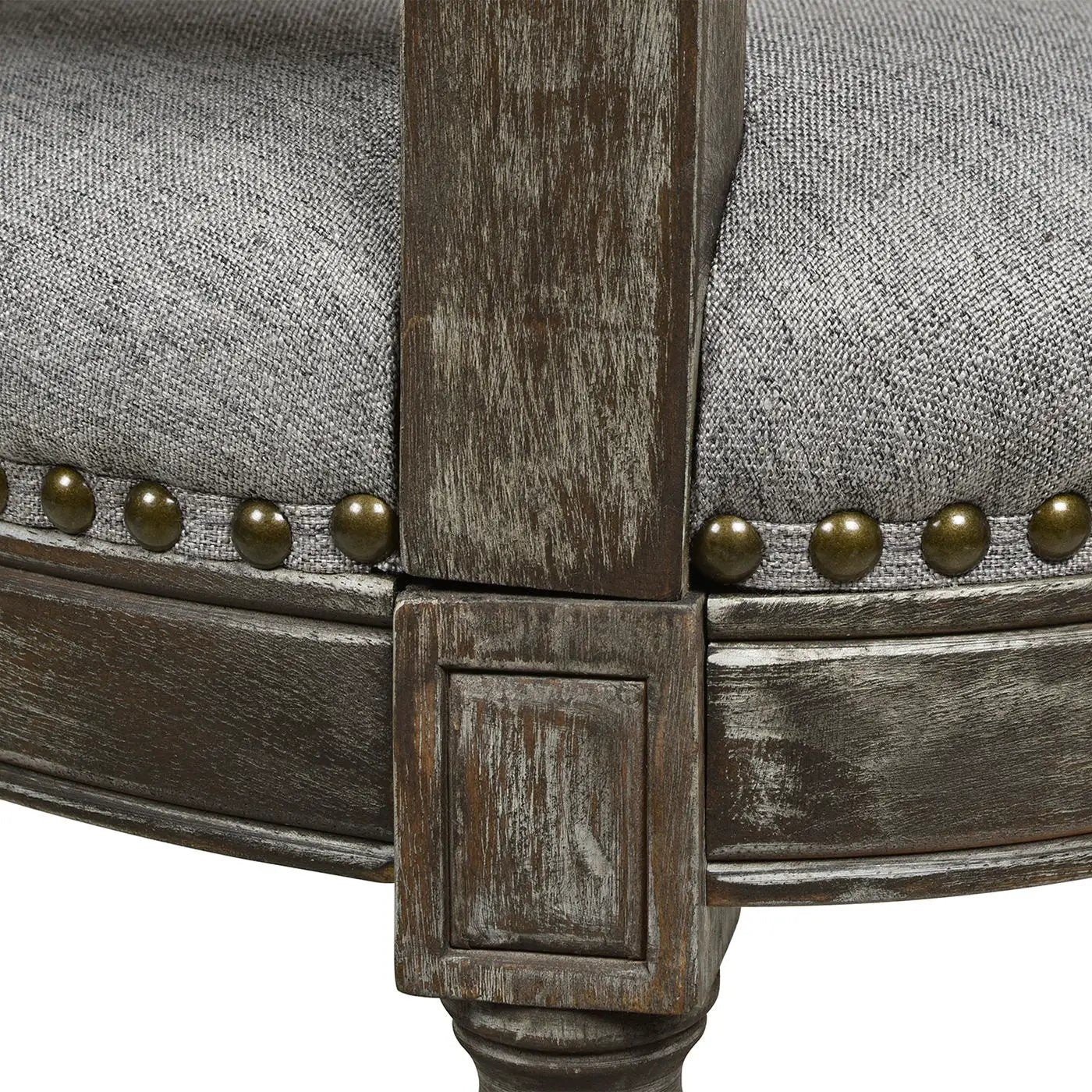 Triomphe - Rattan Wicker High Back Armless Counter Bar Stool by Unique Piece Furniture