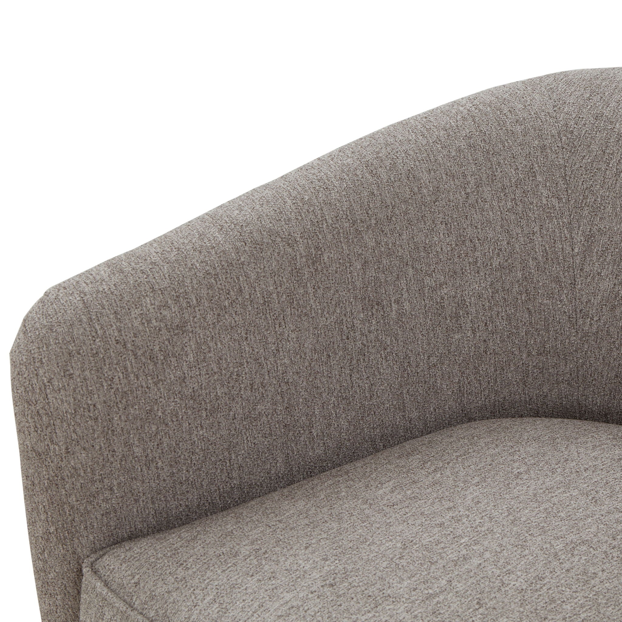 Miramar - Swivel Barrel Chair With Wooden Base by HouseOfZazla