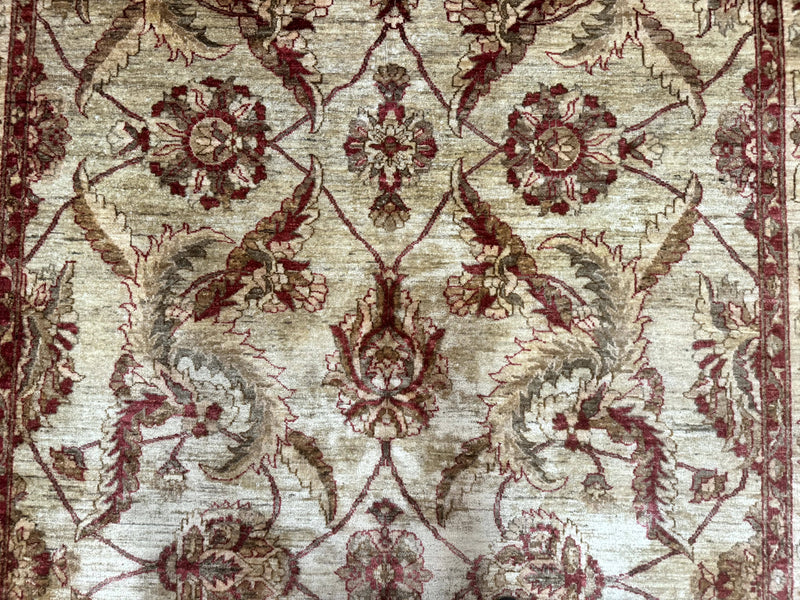 Indian Mahal Rug 7x9, Traditional Wool Carpet by Jewel Rugs
