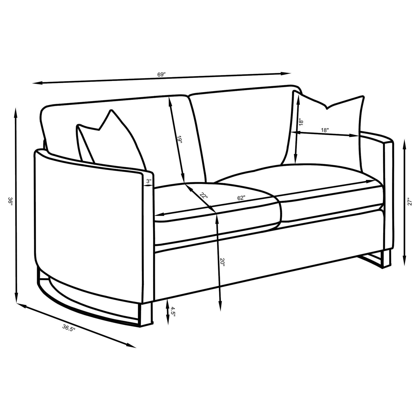 Ulrika - Living Room Set by HouseOfZazla