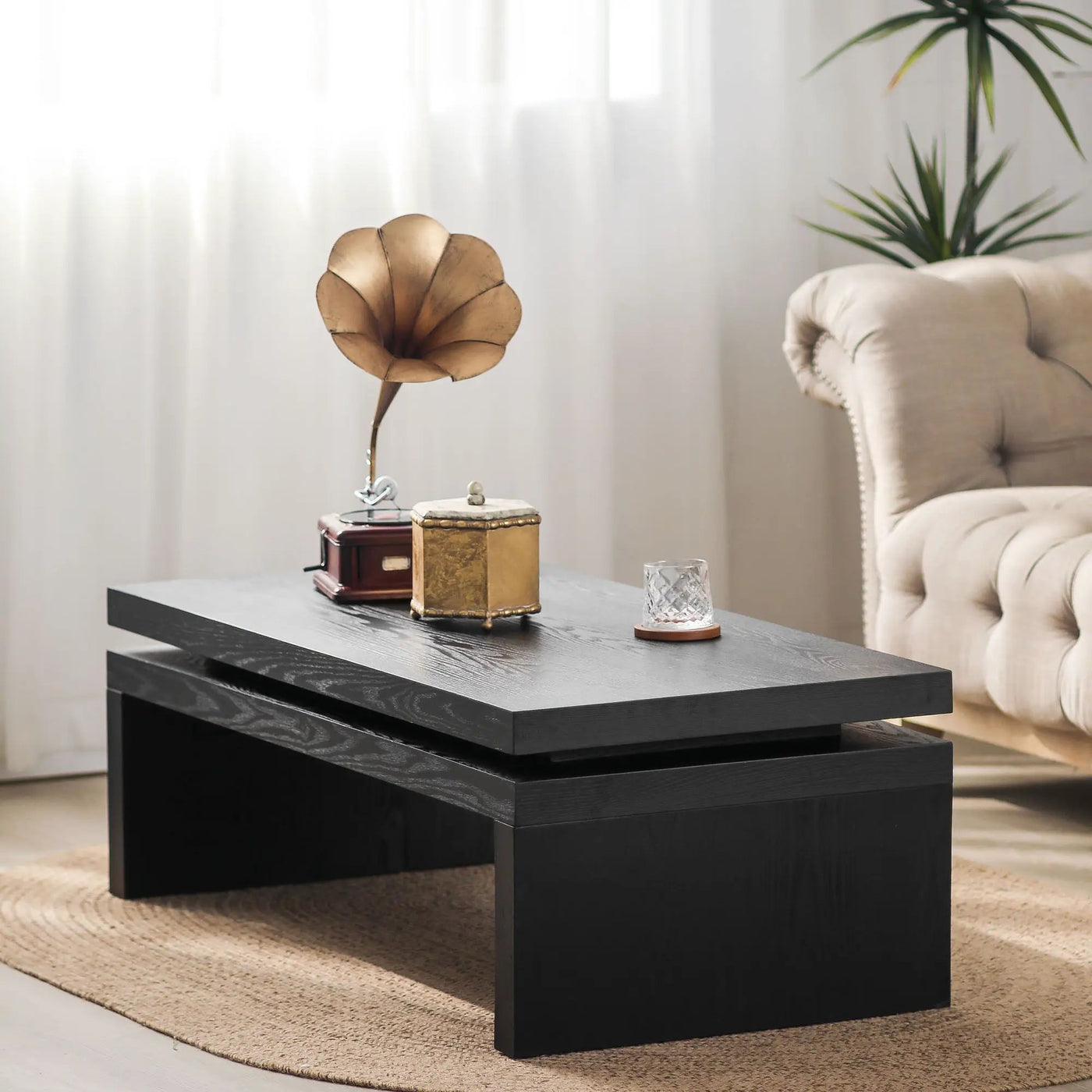 Rectangular Center Table For Living Room by HouseOfZazla
