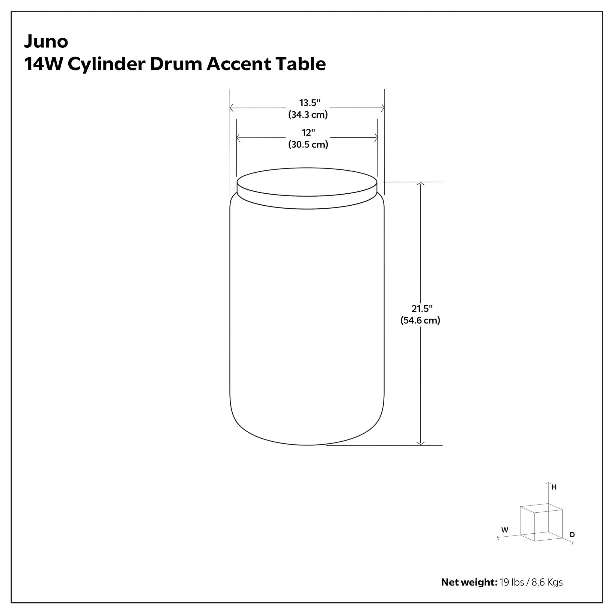 Juno - Cast Aluminum Side Table - Black by HouseOfZazla