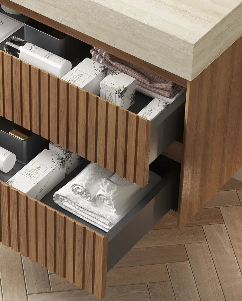 TILLEY 30'' Wall-Mounted Cabinet with 2 Drawers by HouseOfZazla