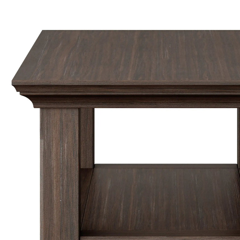 Acadian - Narrow Side Table - Farmhouse Brown by HouseOfZazla