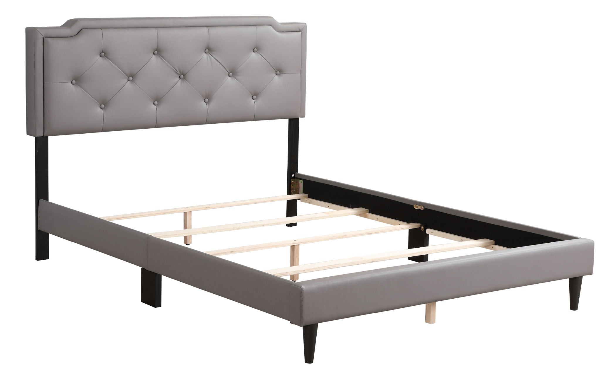 Button Tufted Bed Charming For Cozy Spaces by HouseOfZazla